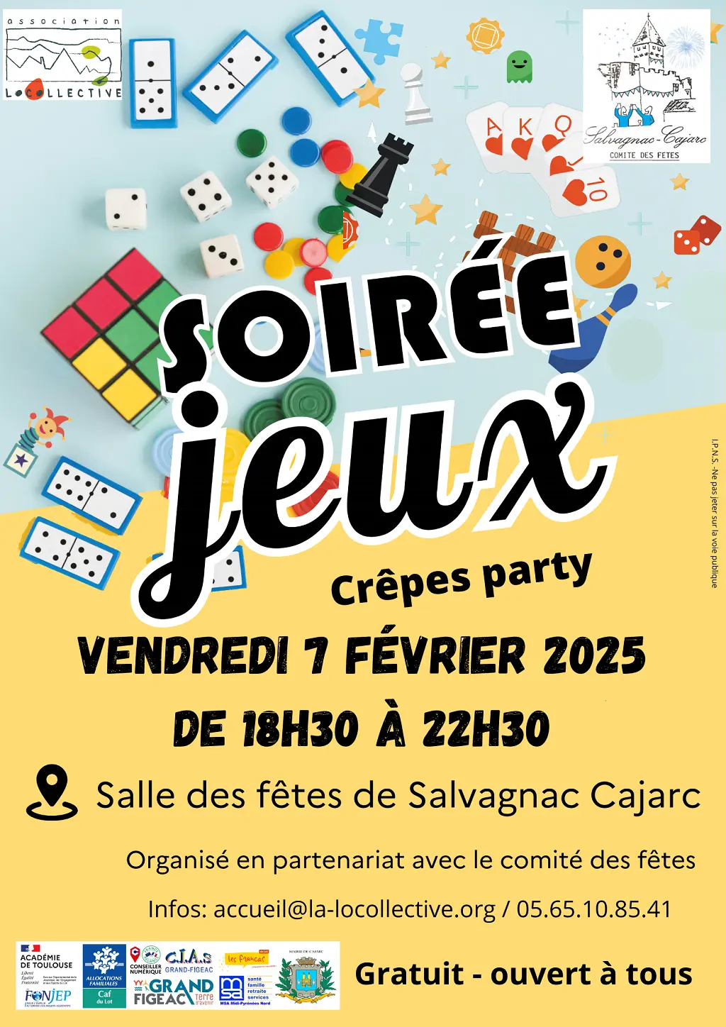 Soirée jeux de société - Soirée jeux