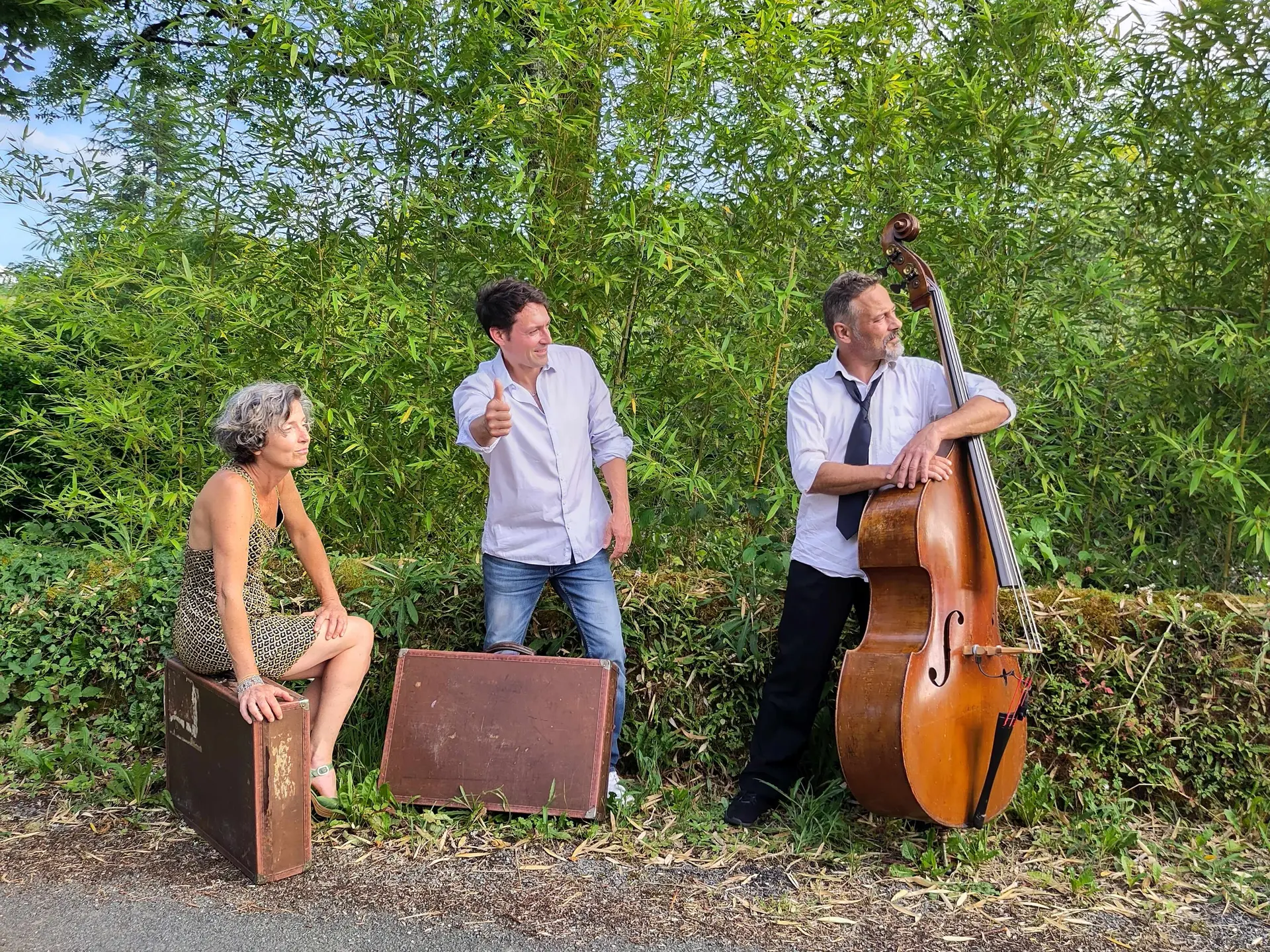 Trio Chanut fait le stop