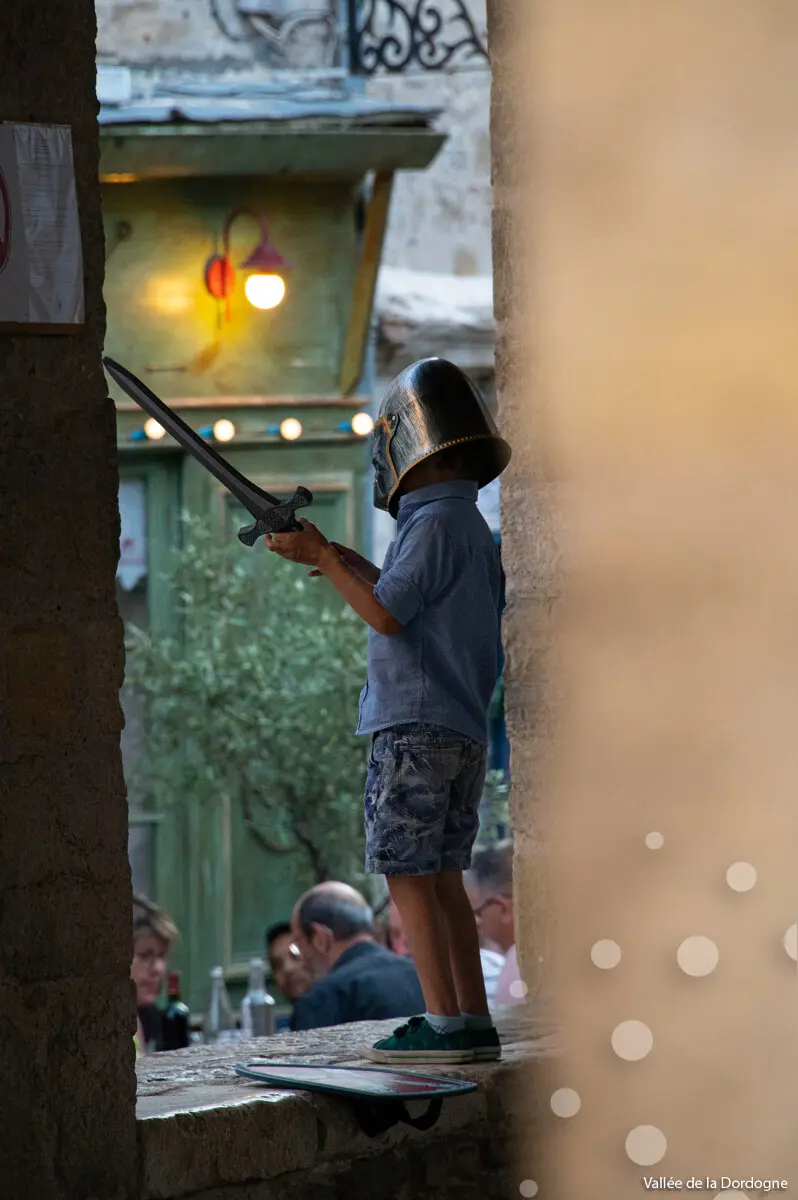 Un chevalier sous la halle de Martel