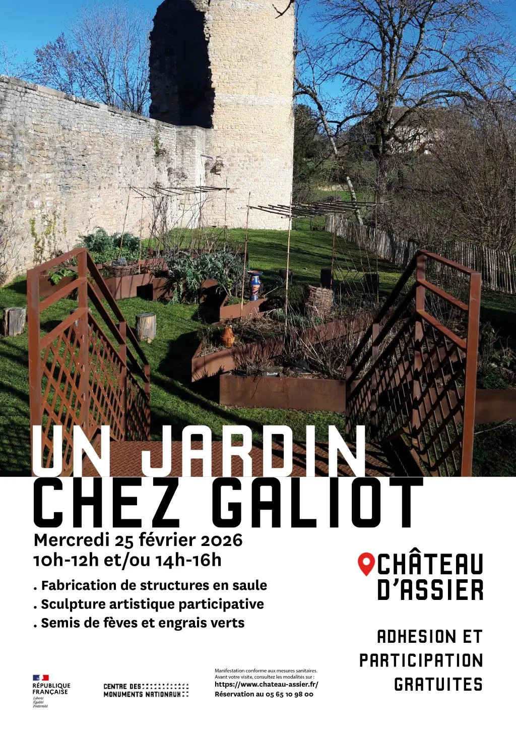 Un jardin chez Galiot mercredi 25 février 26