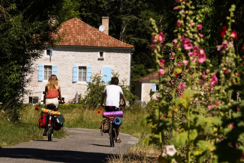 Véloroute à Grézels