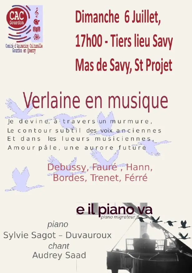 Affiche Verlaine