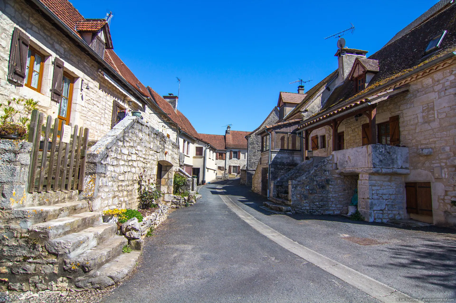 Reilhac - Vue sur le Village