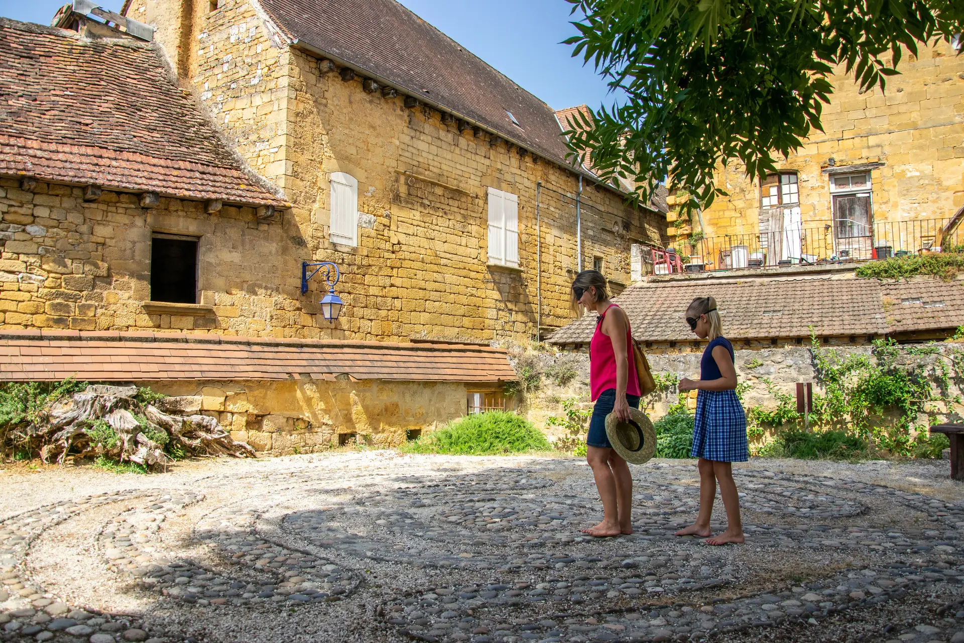 Visite sensorielle de Gourdon - Les jardins de la Butte