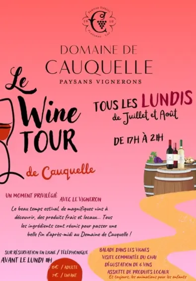 Wine tour 2025