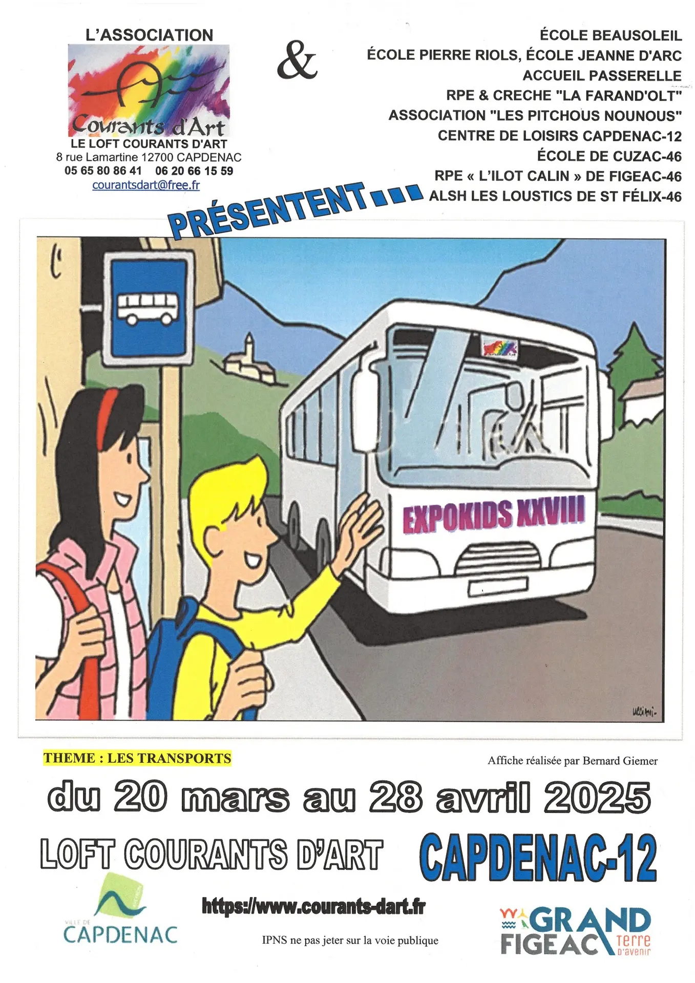 Affiche Expokids XXVIII LOFT
