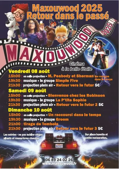 affiche maxouwood 2025