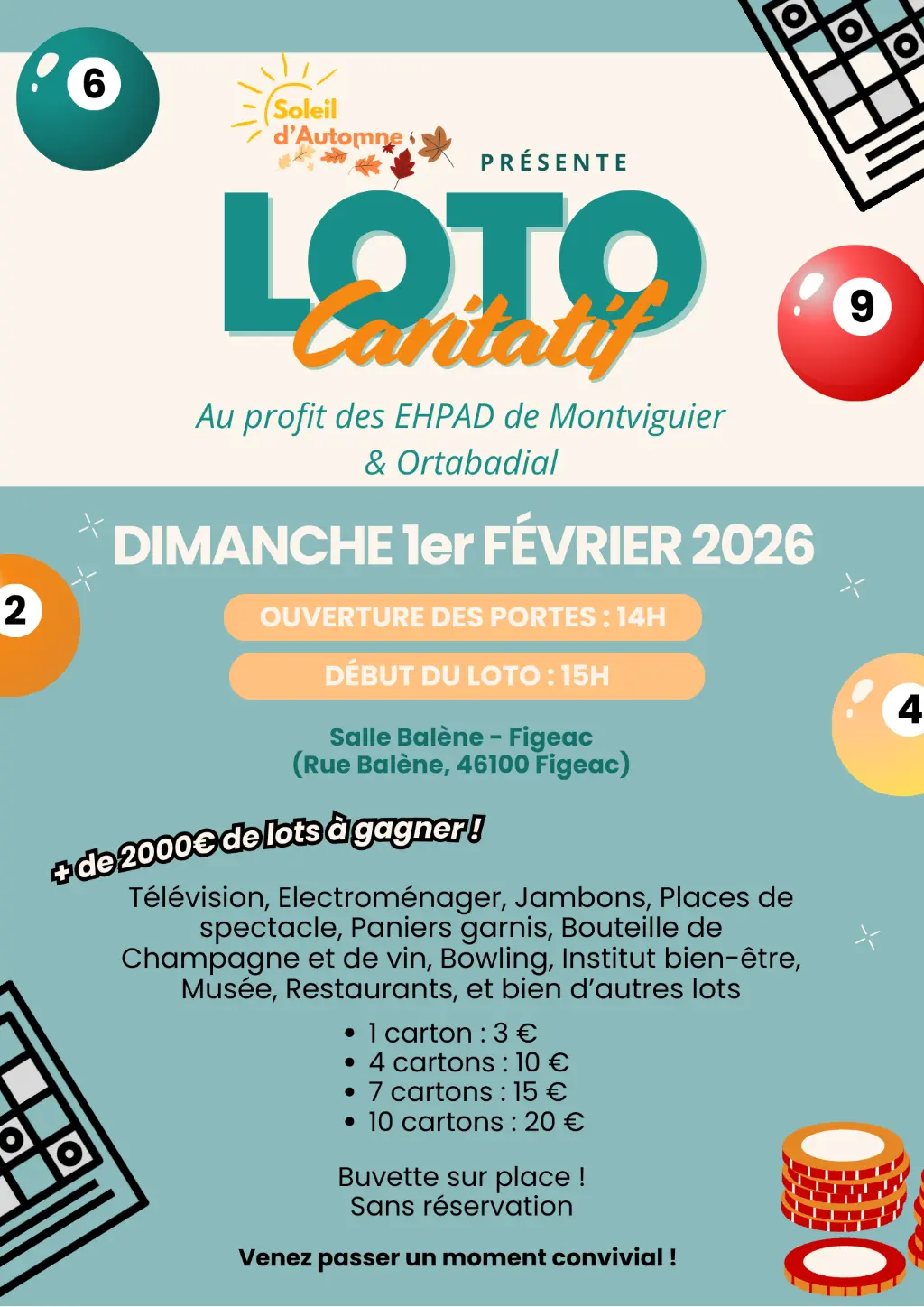affiche loto
