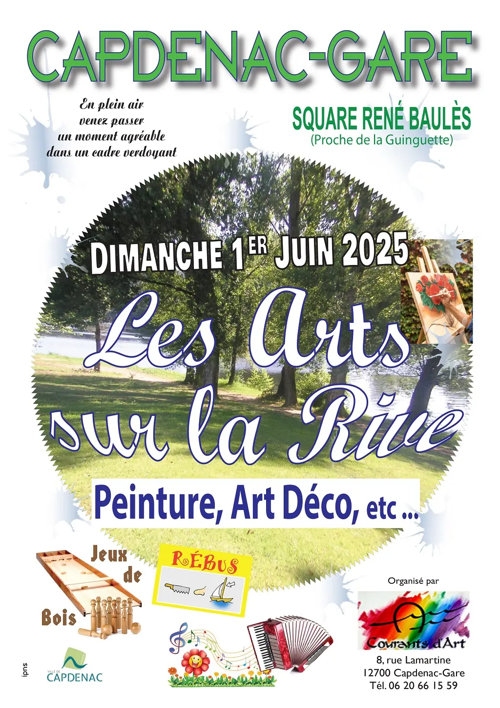 Les arts sur la rive à Capdenac-Gare,