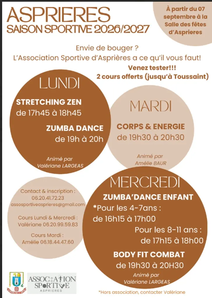 asso sport Asprieres 07-09