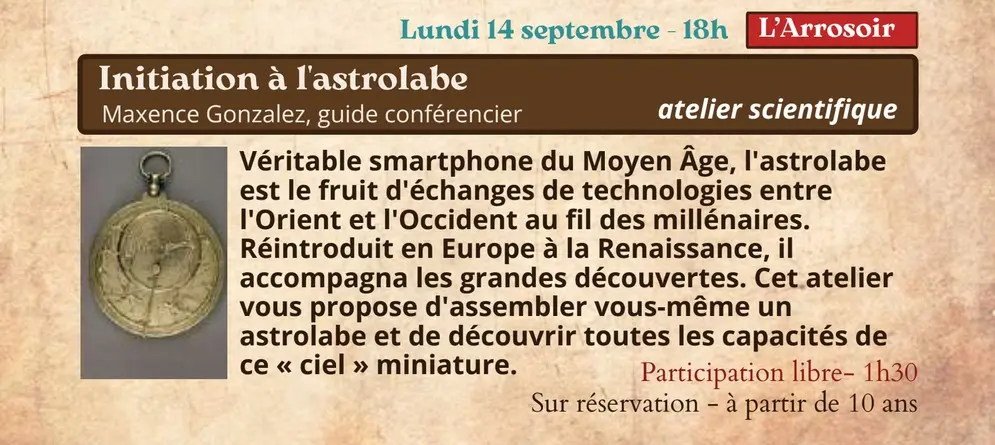atelier astrolabe