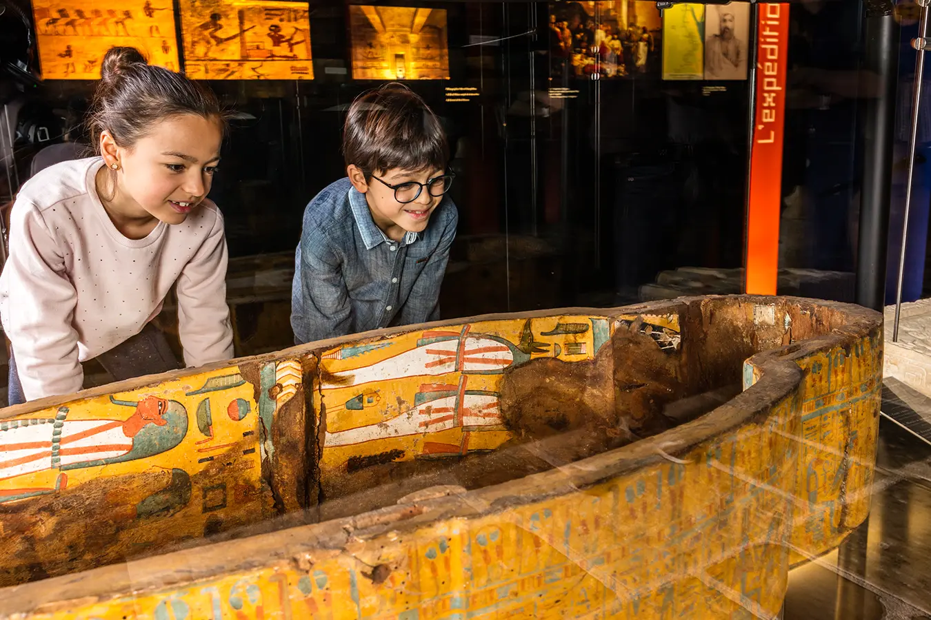 visite jeu : le mystère de la momie, Musée Champollion à Figeac