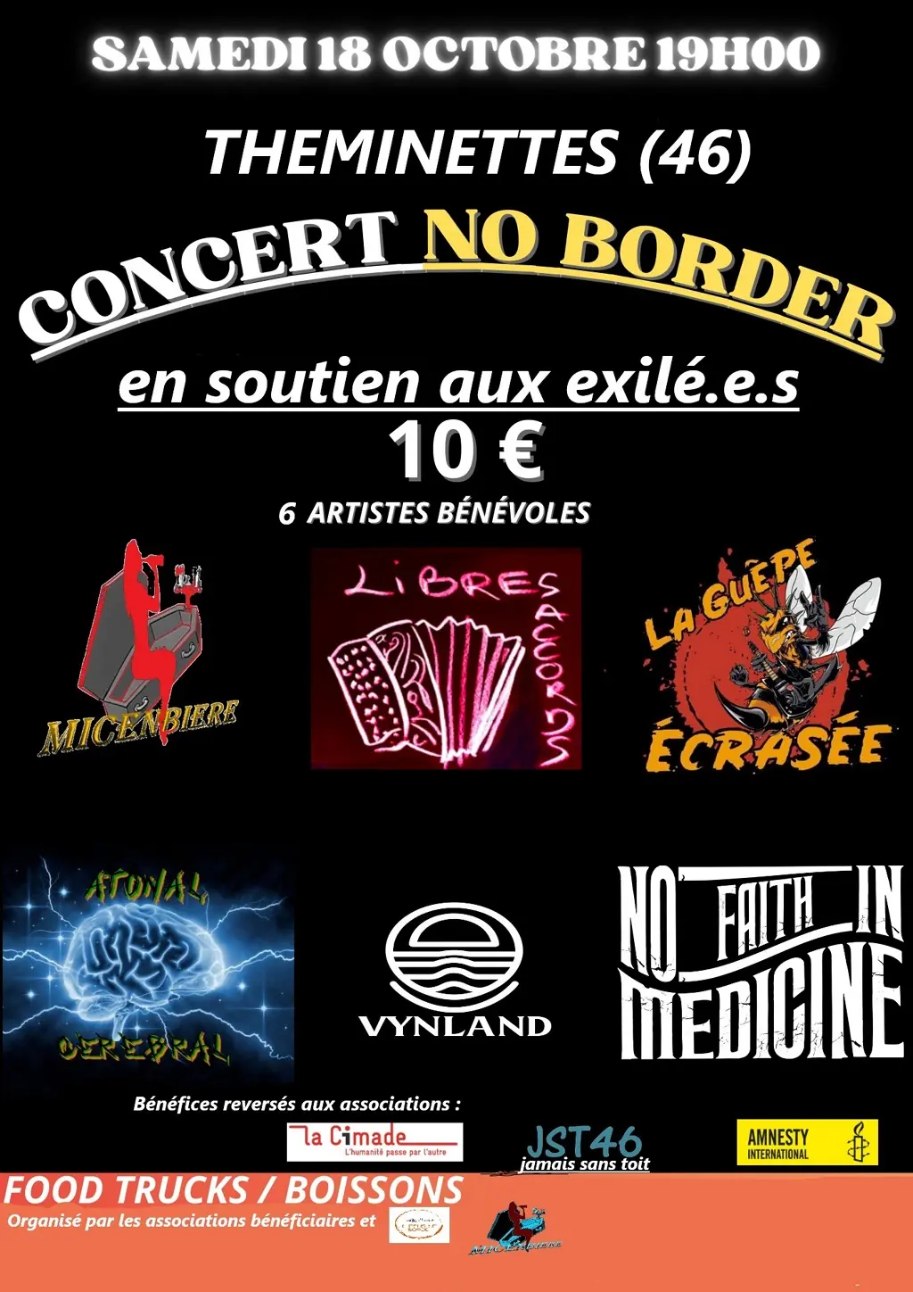 concert à Théminettes