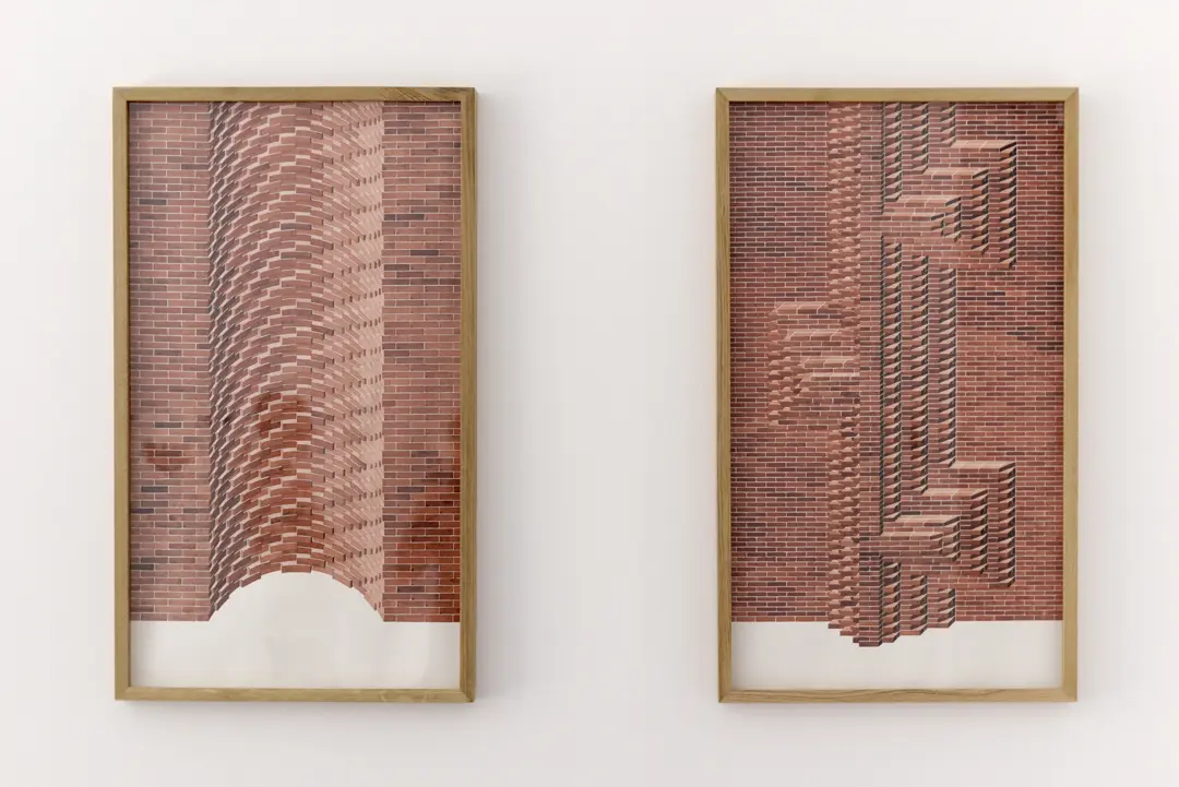 Vue de l'exposition 'Cronos', chez Bam Project à Bordeaux, 2023