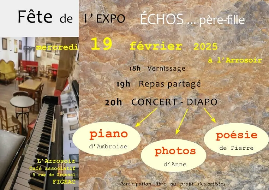 expo Echos...père-fille