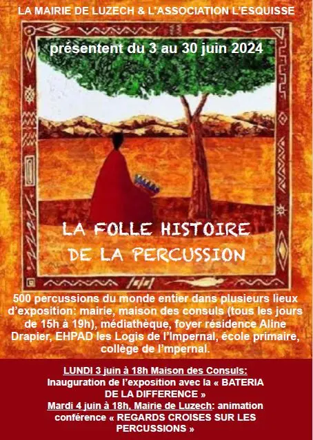 expo percussions 03-30 juin
