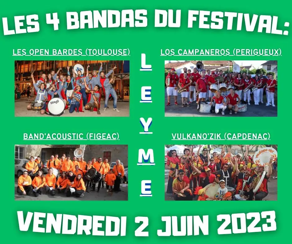 vendredi festival bandas leyme