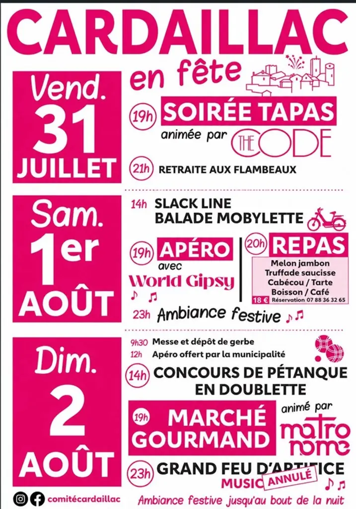 fête cardaillac