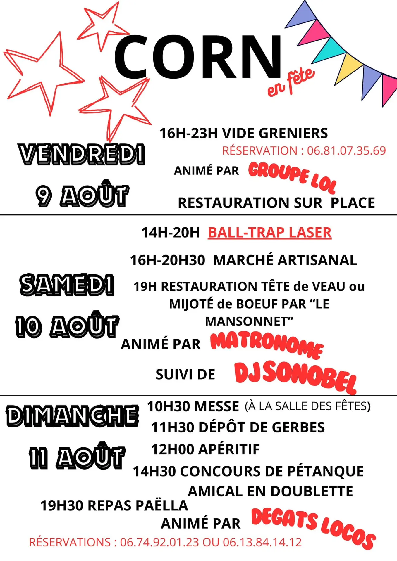 fête votive de Corn