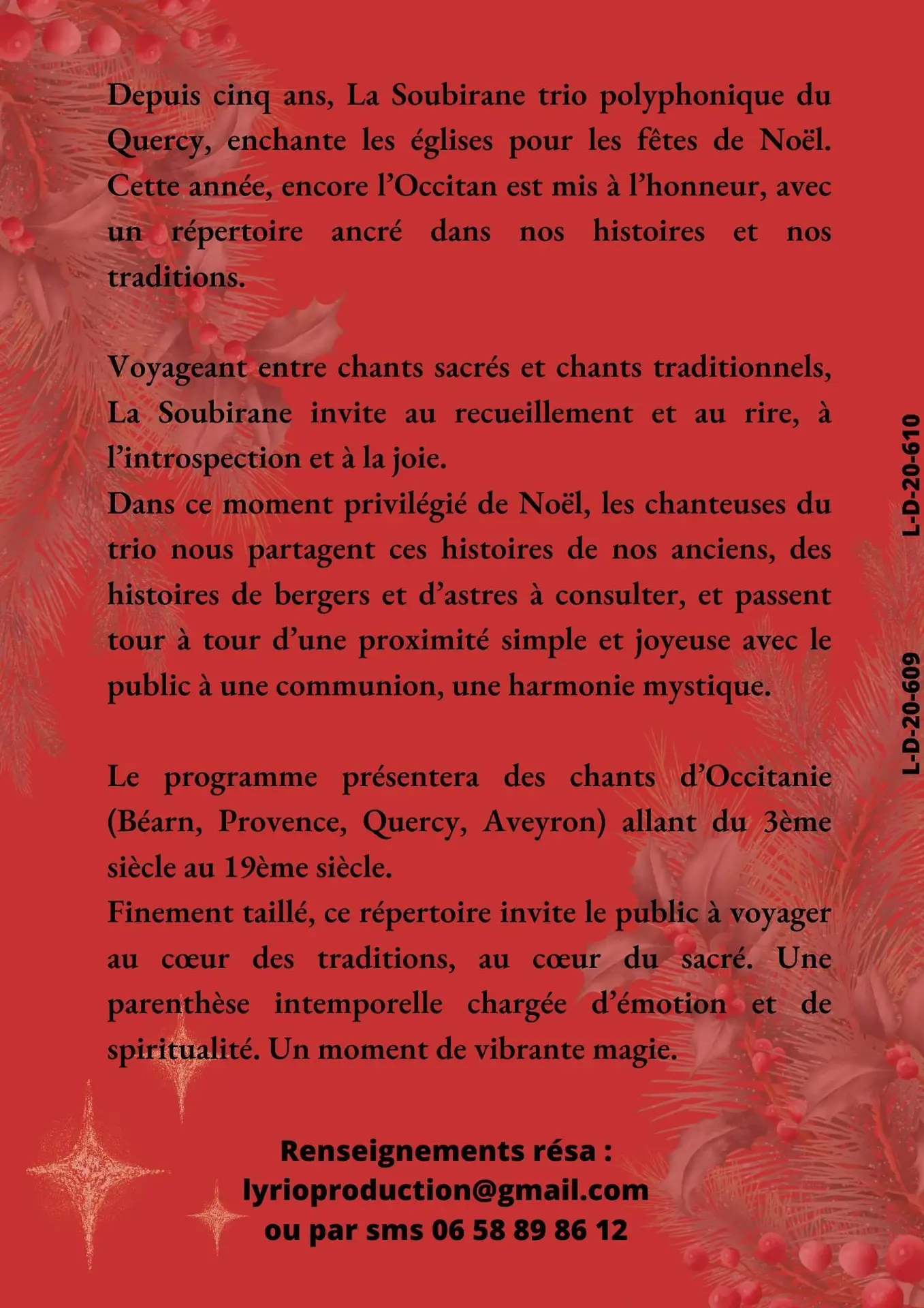LA SOUBIRANE TRIO - 2
