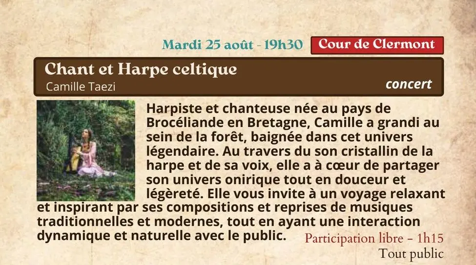 harpe concert