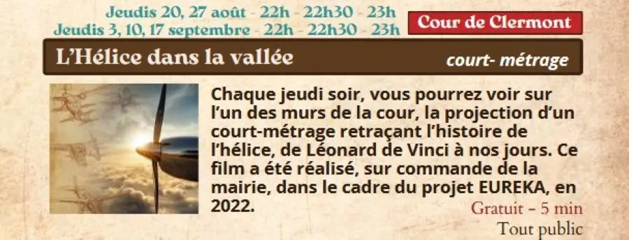 hélice dans la vallée