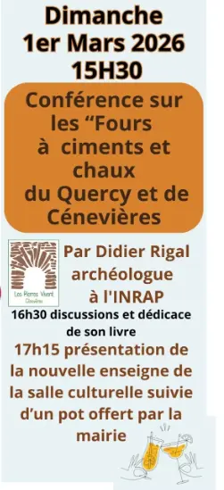 conférence salle culturelle cenevières