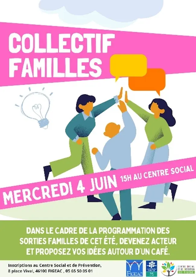 « Collectif Famille » au Centre Social de Figeac