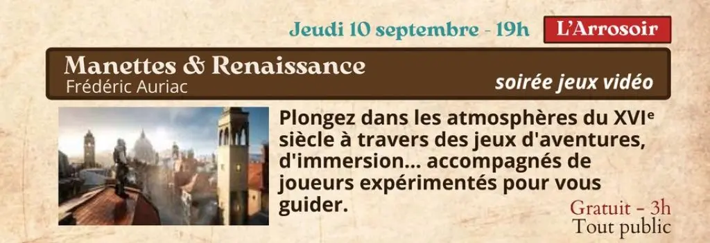 jeu renaissance