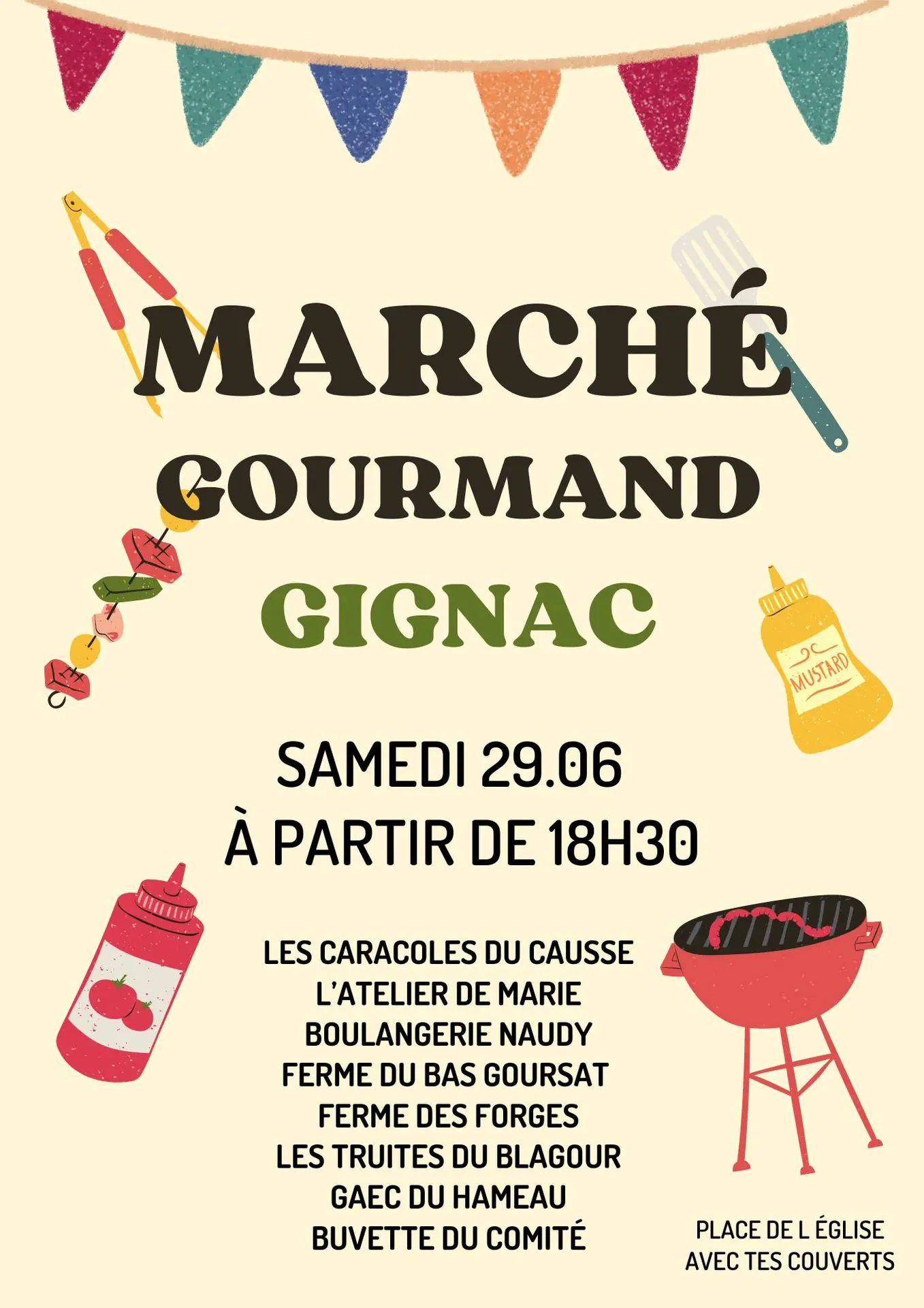 Marché gourmand Gignac