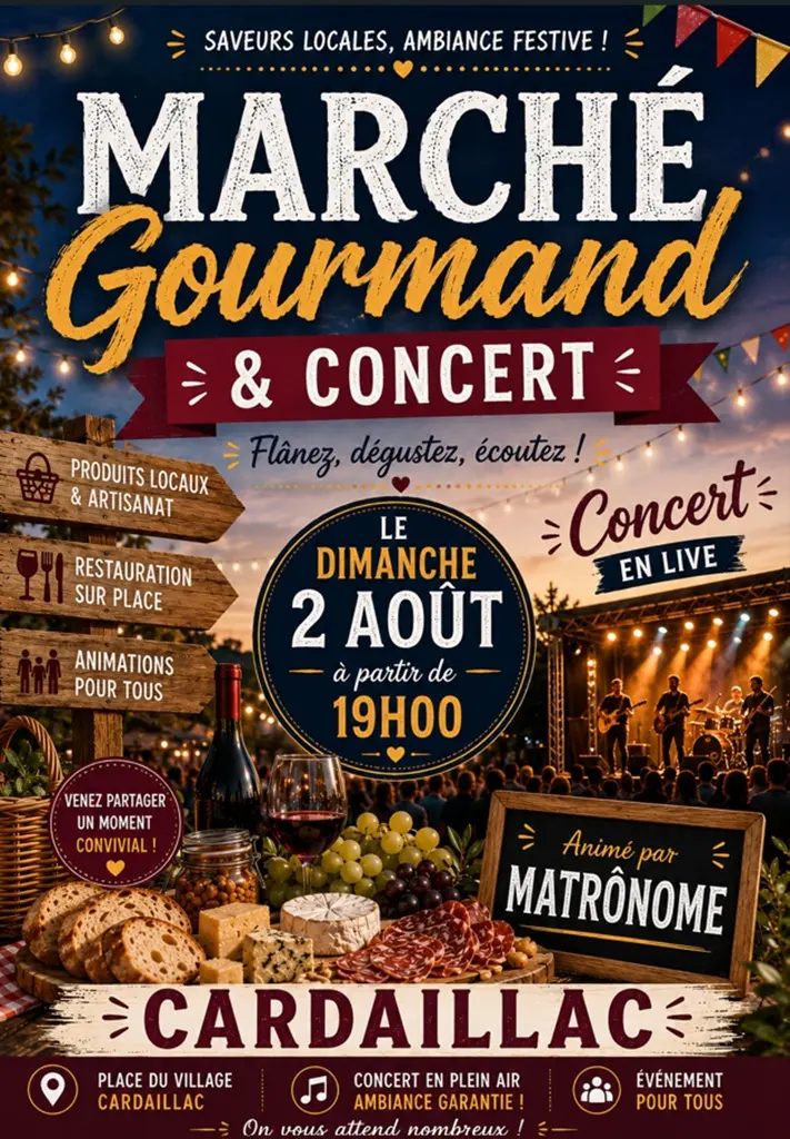 marché gourmand cardaillac