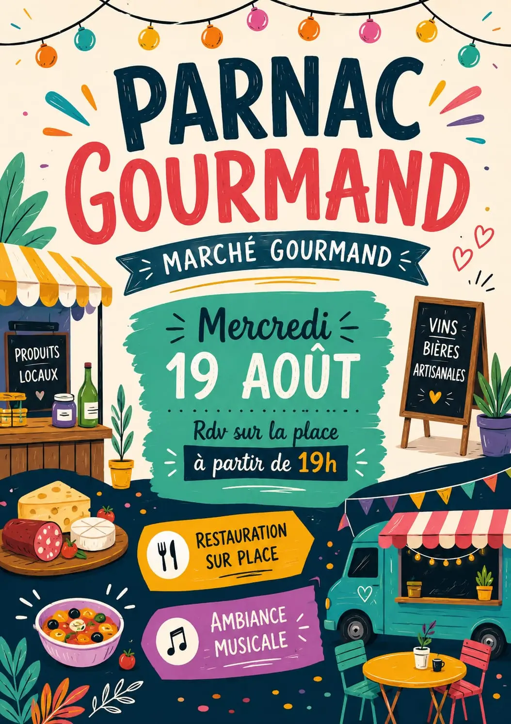 marché gourmand parnac