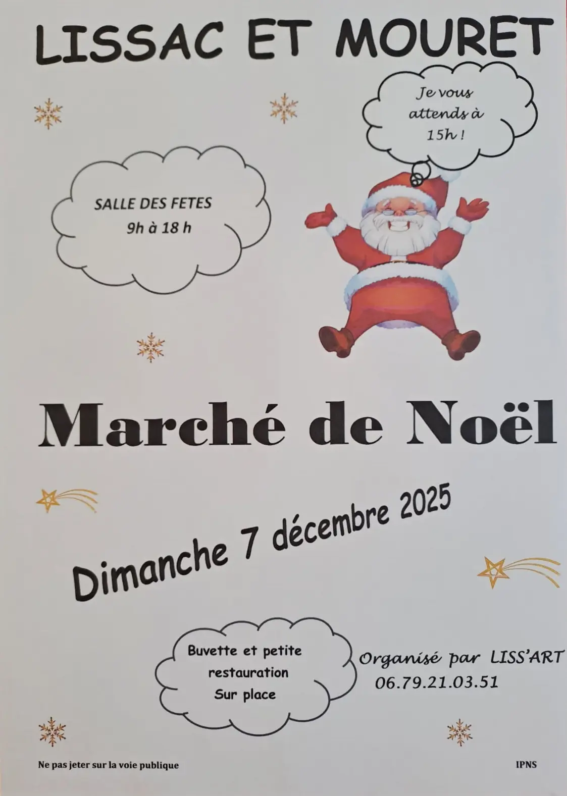 marché de noel lissac et mouret