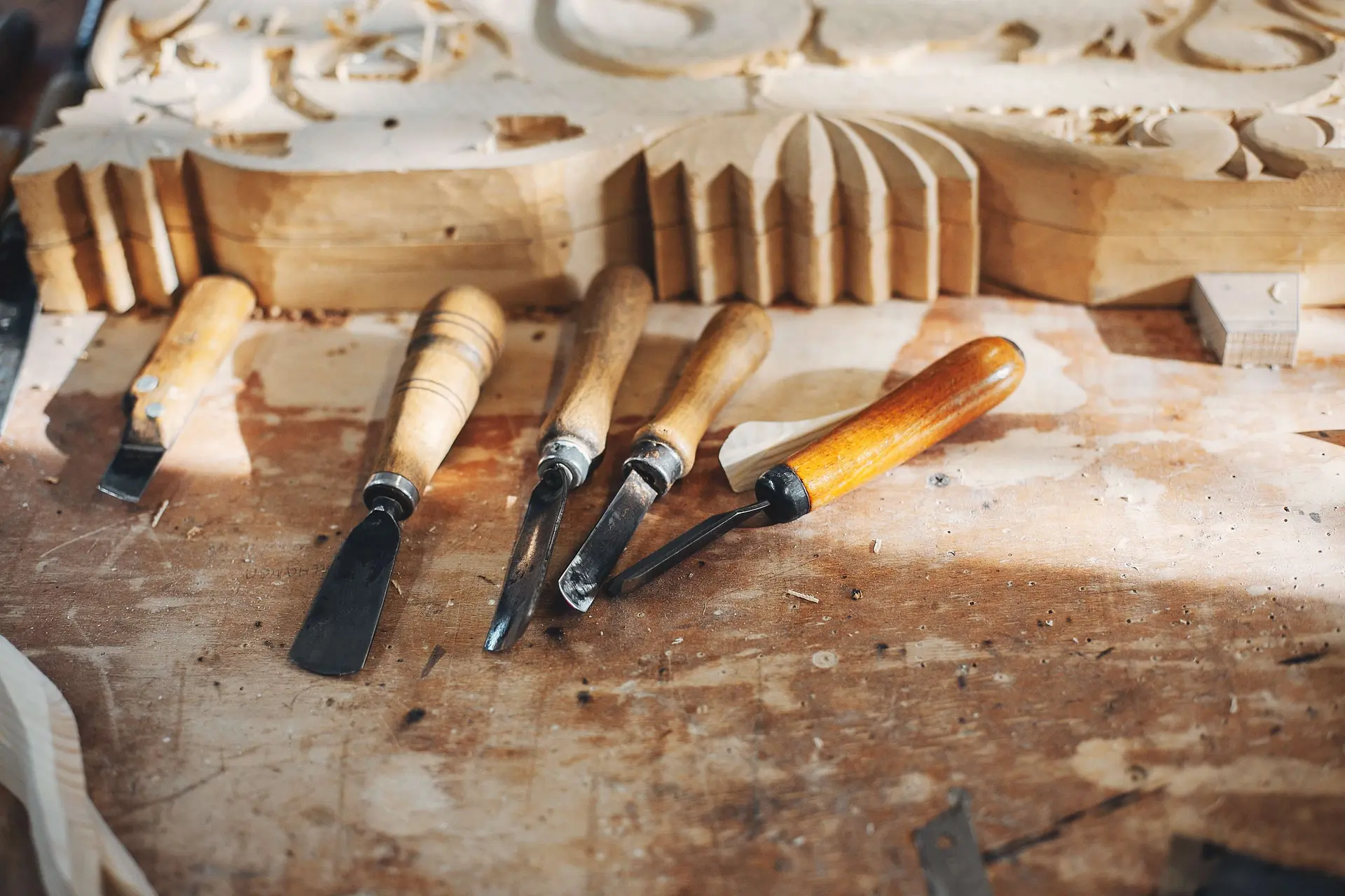 outils sculpture bois