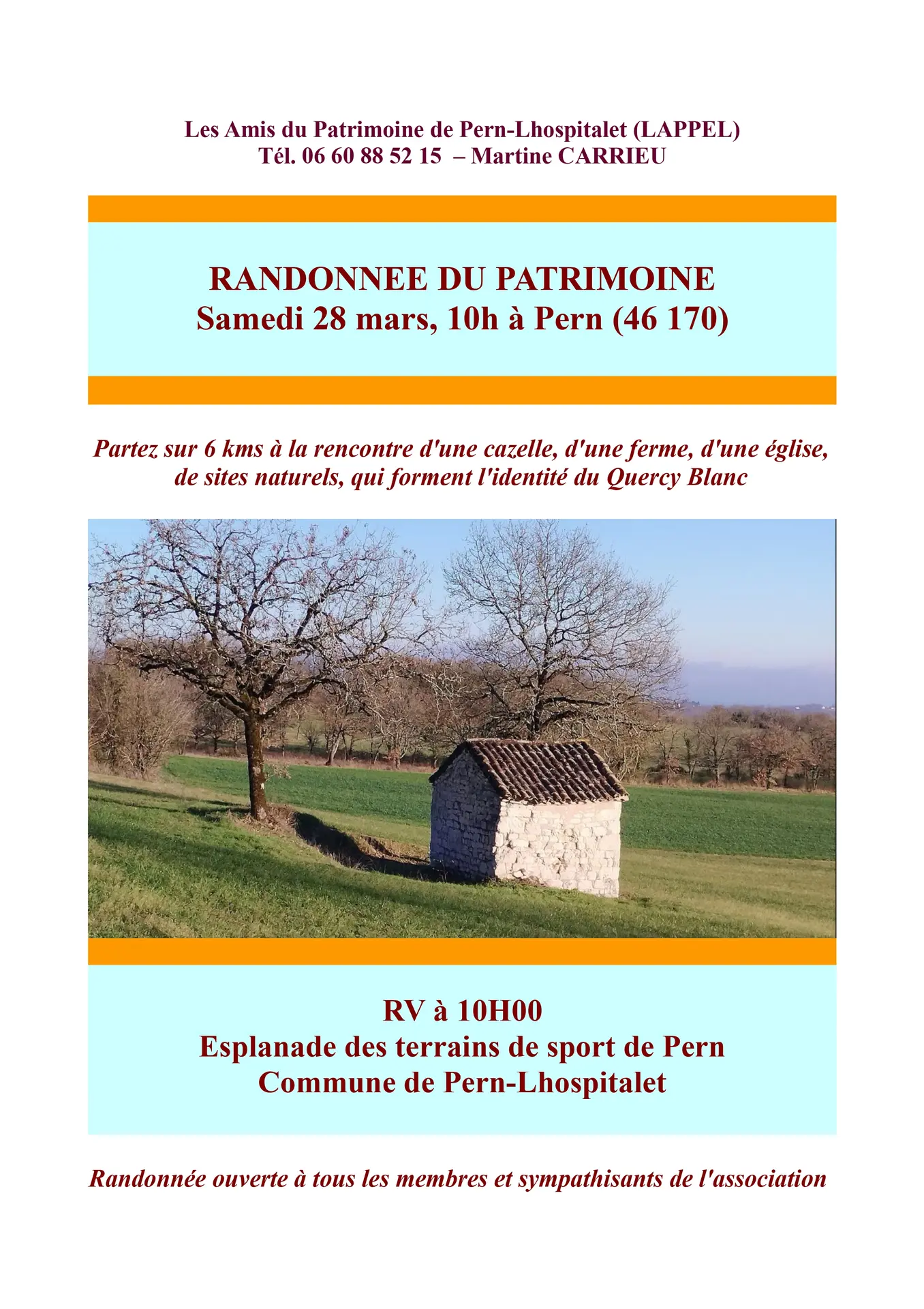 randonnée du patrimoine du 28 03 2026 à Pern_page-0001