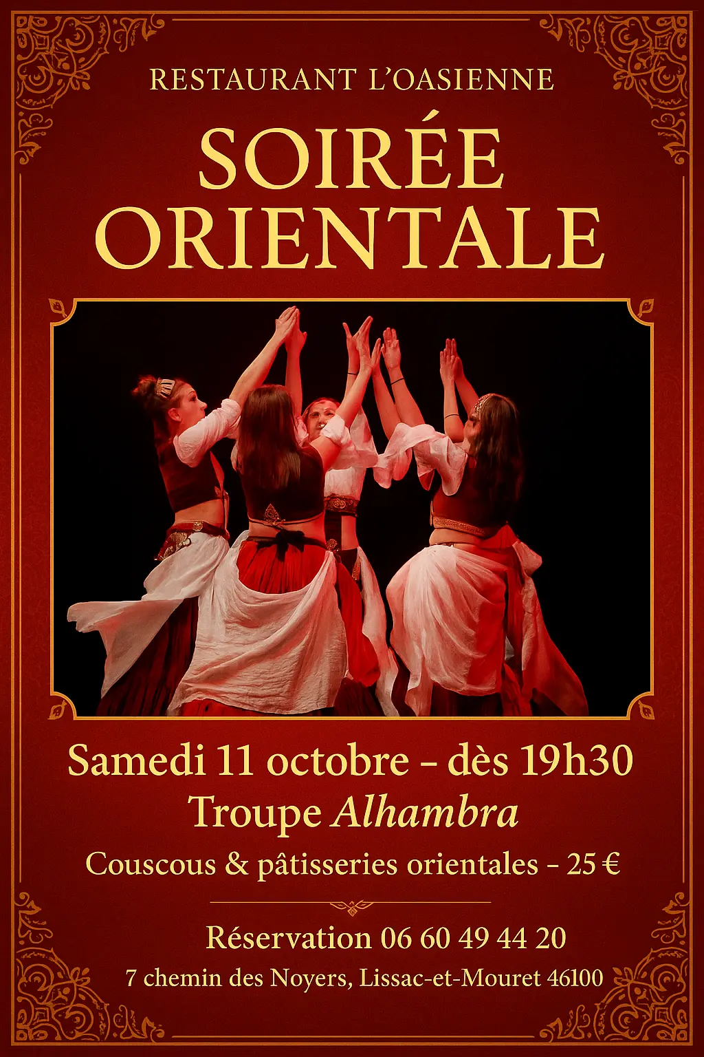 soirée orientale
