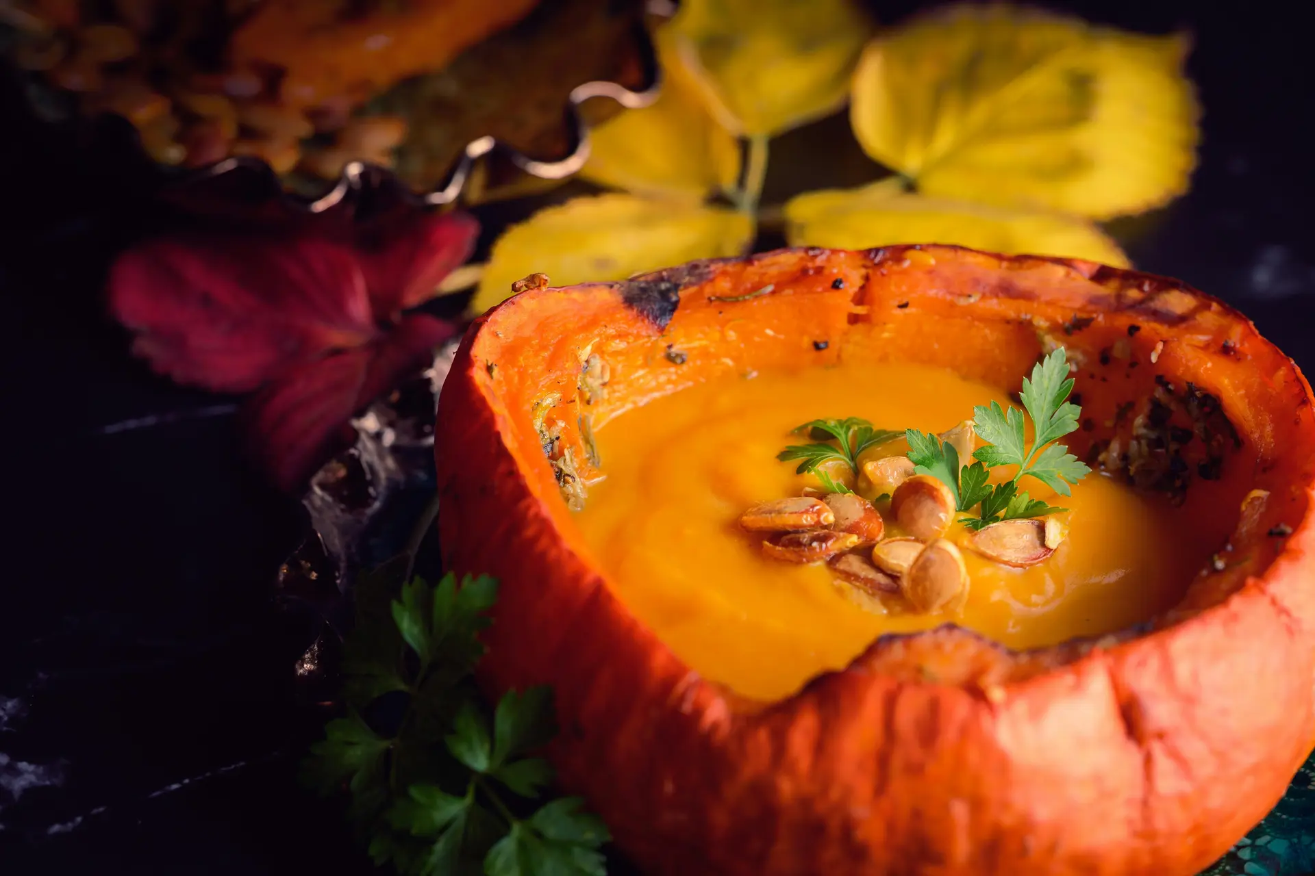 soupe citrouille halloween