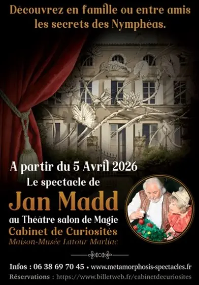 Jan Madd et le Théâtre-Salon de Magie - Le Temple-sur-Lot