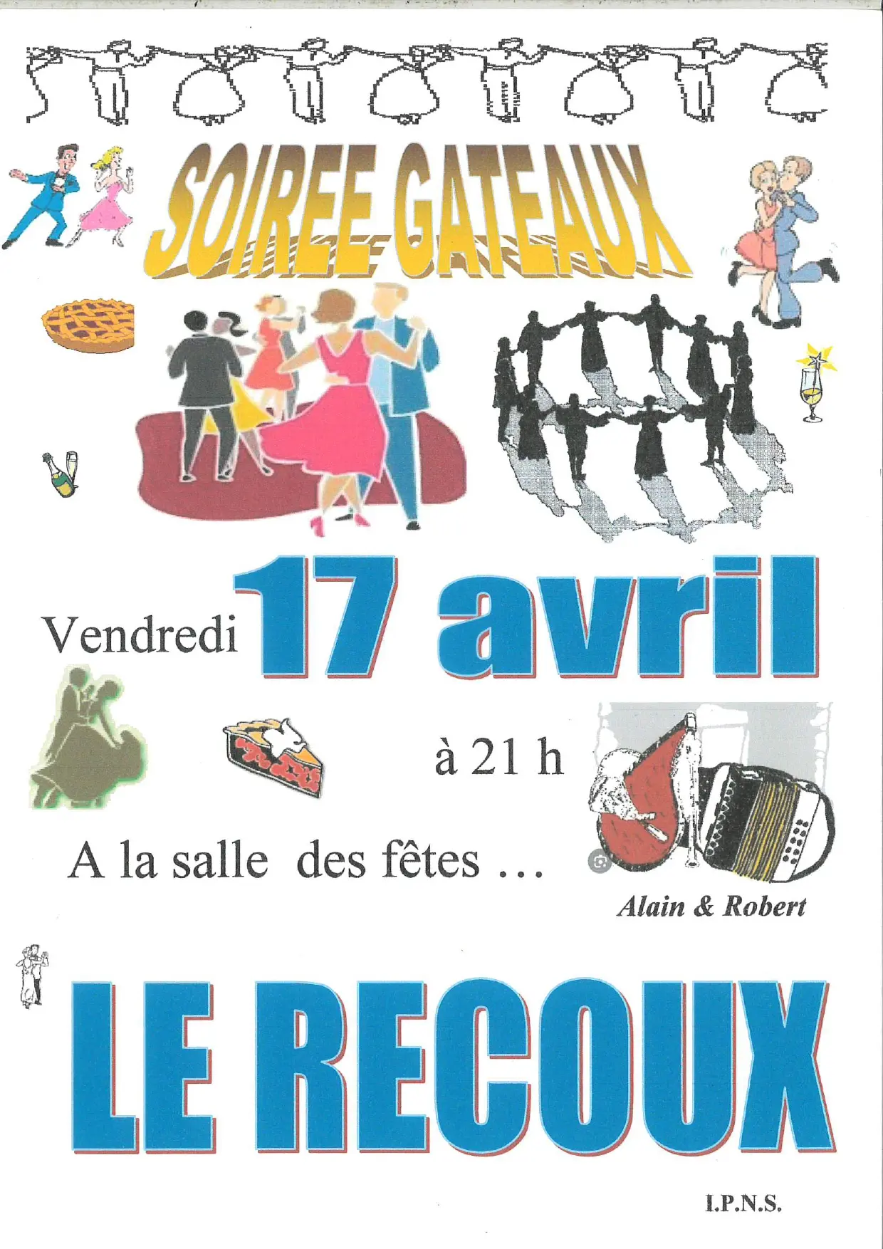 Soirée gâteau au Recoux