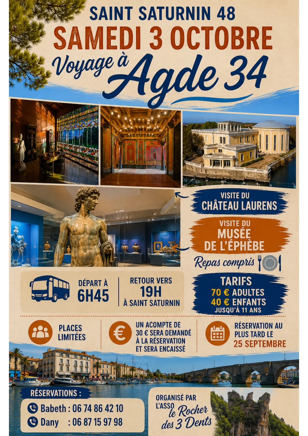 Voyage à Agde