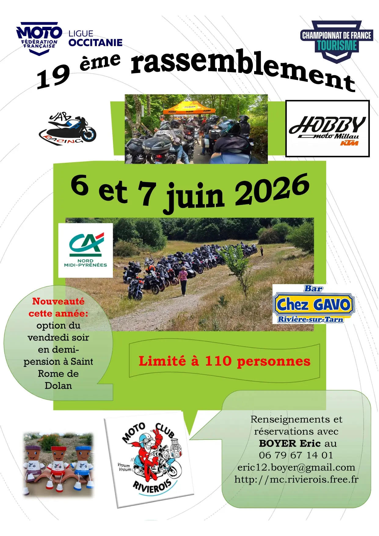 19ème rassemblement du moto club rivierois