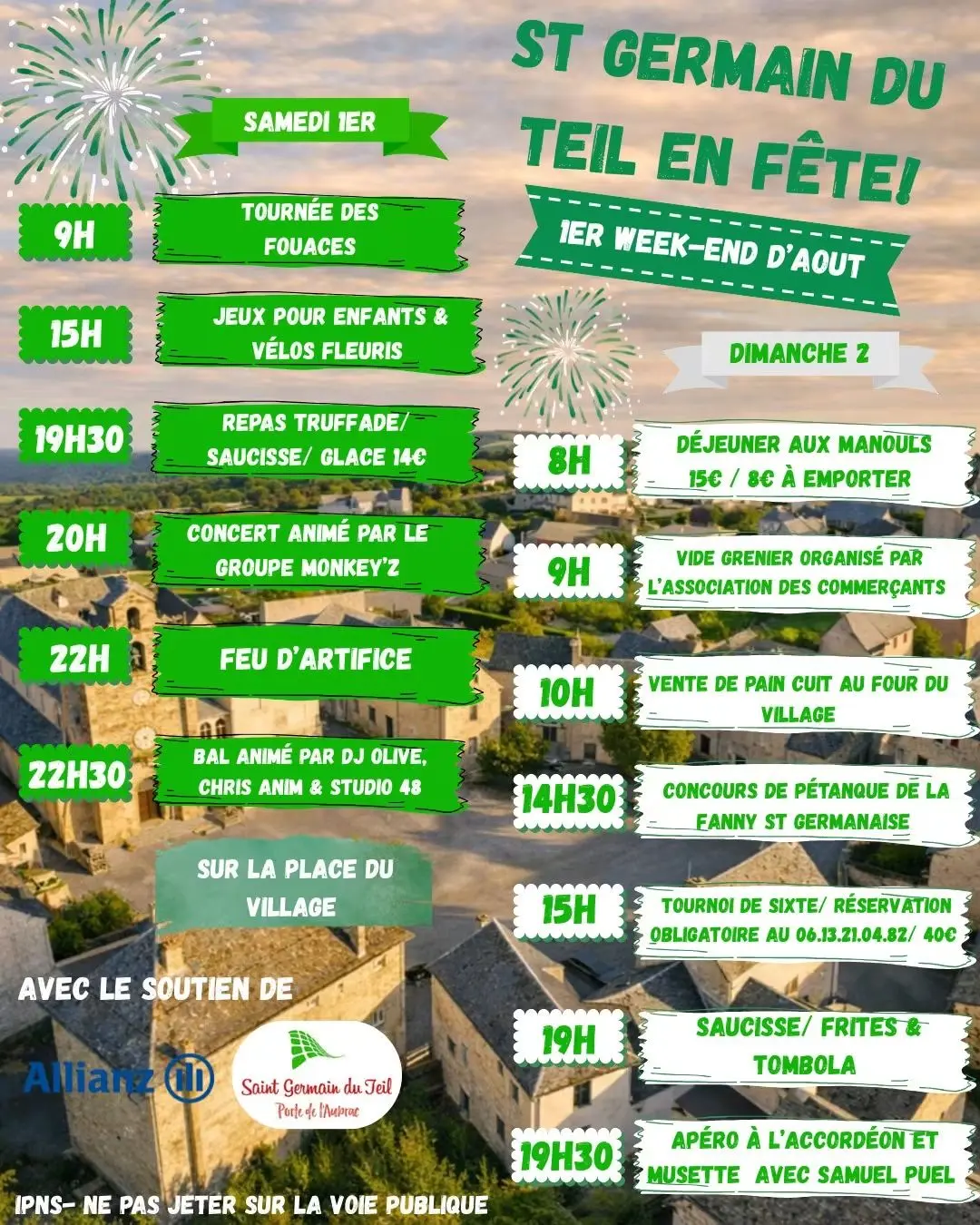 FETE DE SAINT GERMAIN DU TEIL