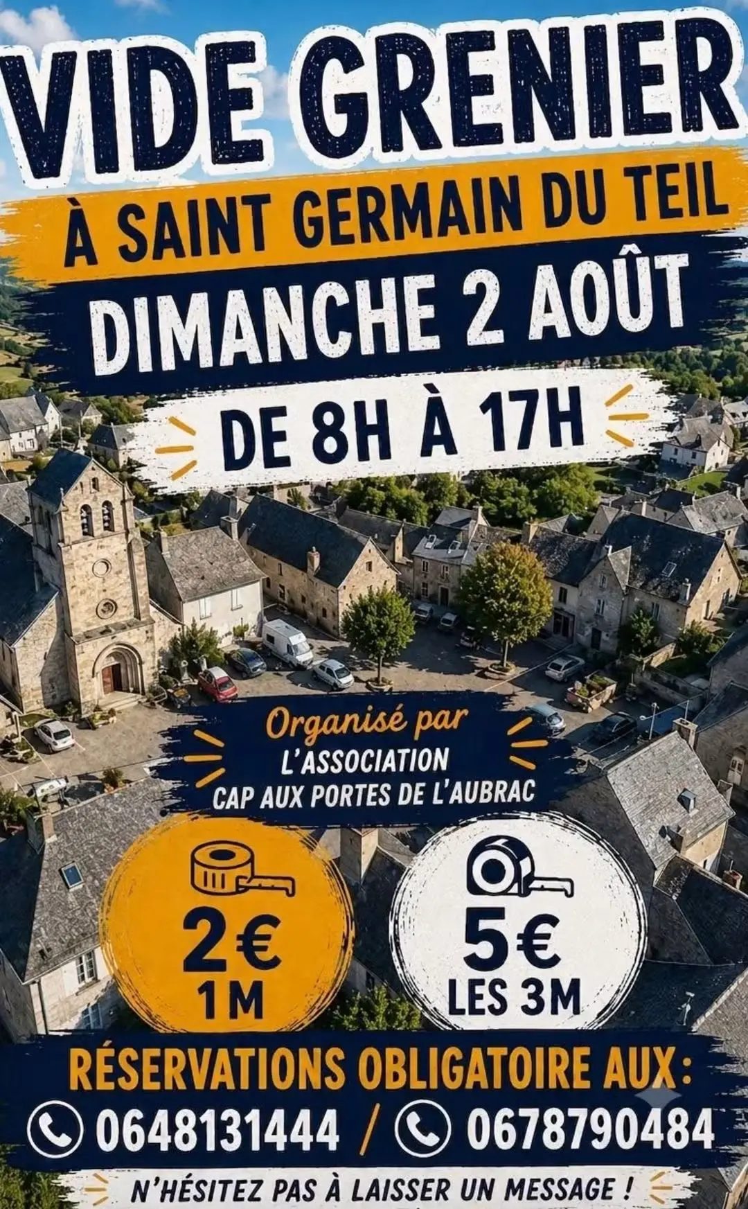 VIDE GRENIER FETE DE SAINT GERMAIN DU TEIL