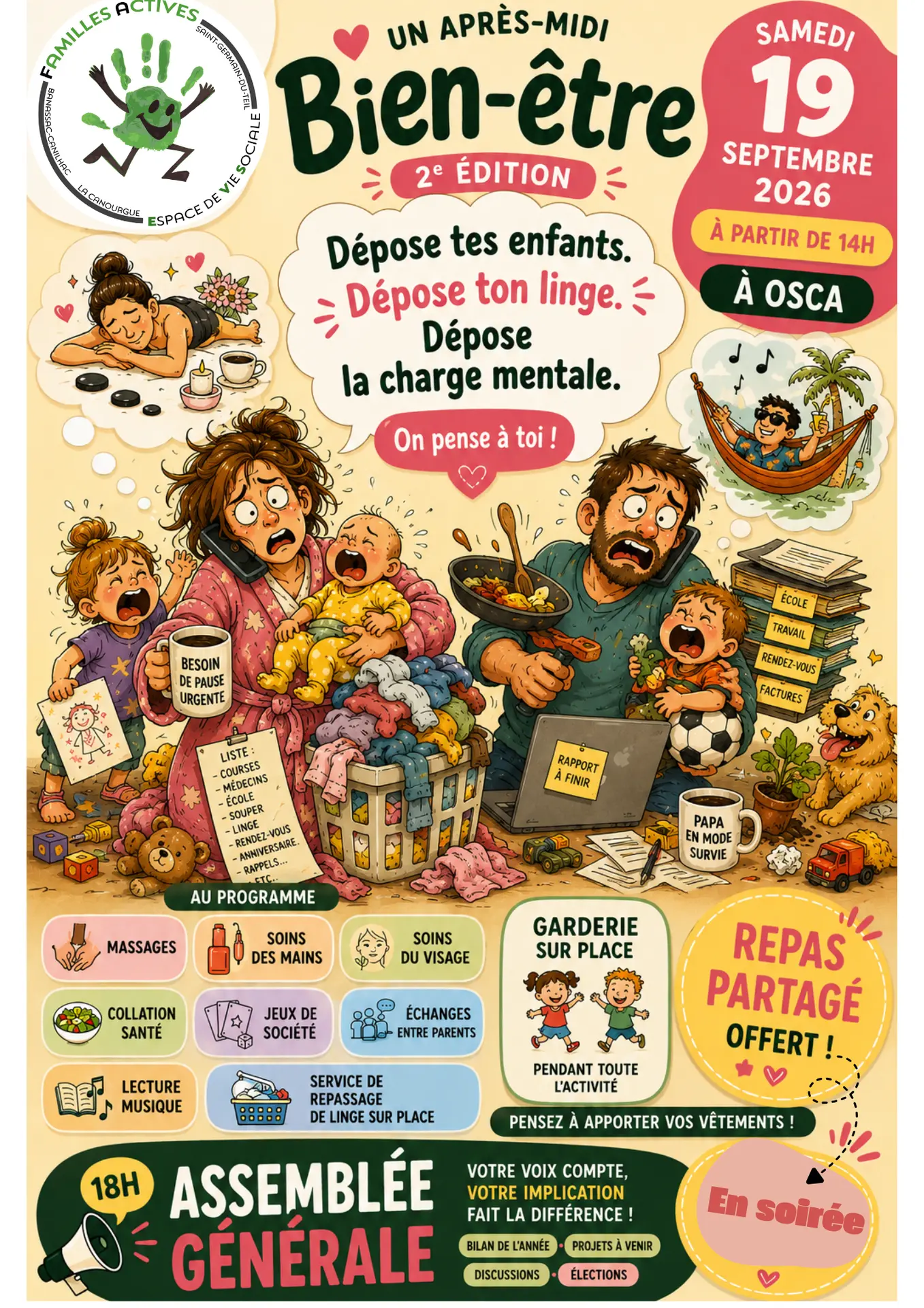 Après midi bien être