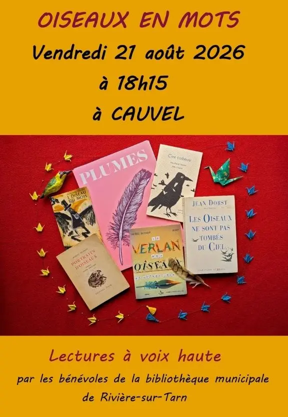 OISEAUX EN MOTS A CAUVEL