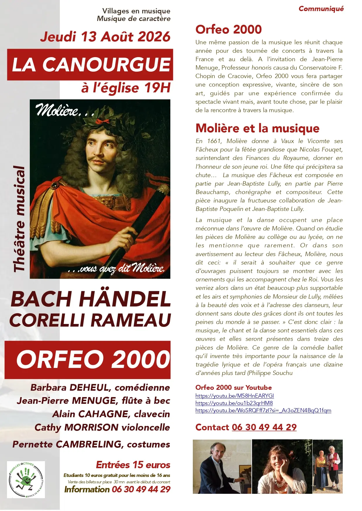 Orphéo 2000 à La Canourgue