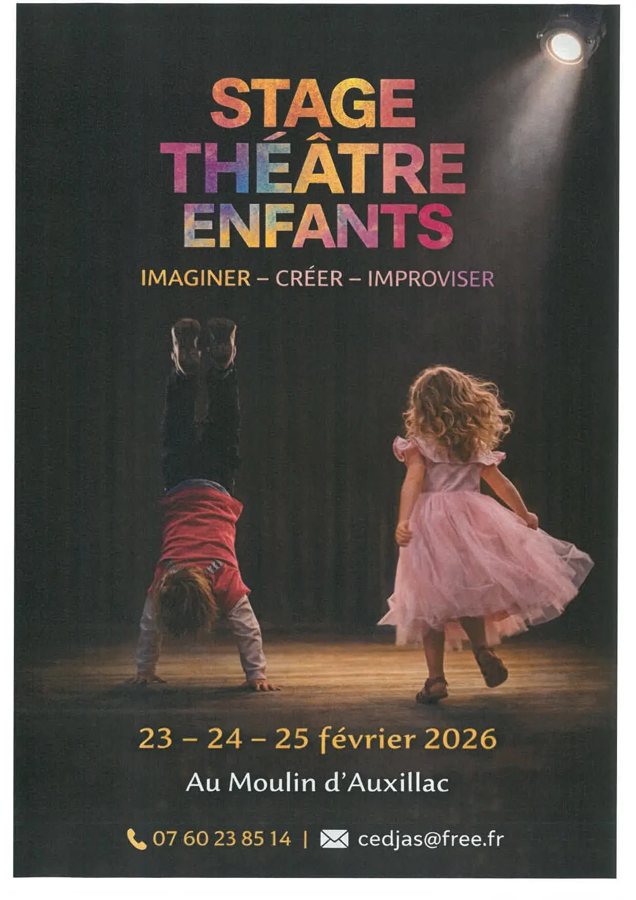 Stage de théâtre enfant