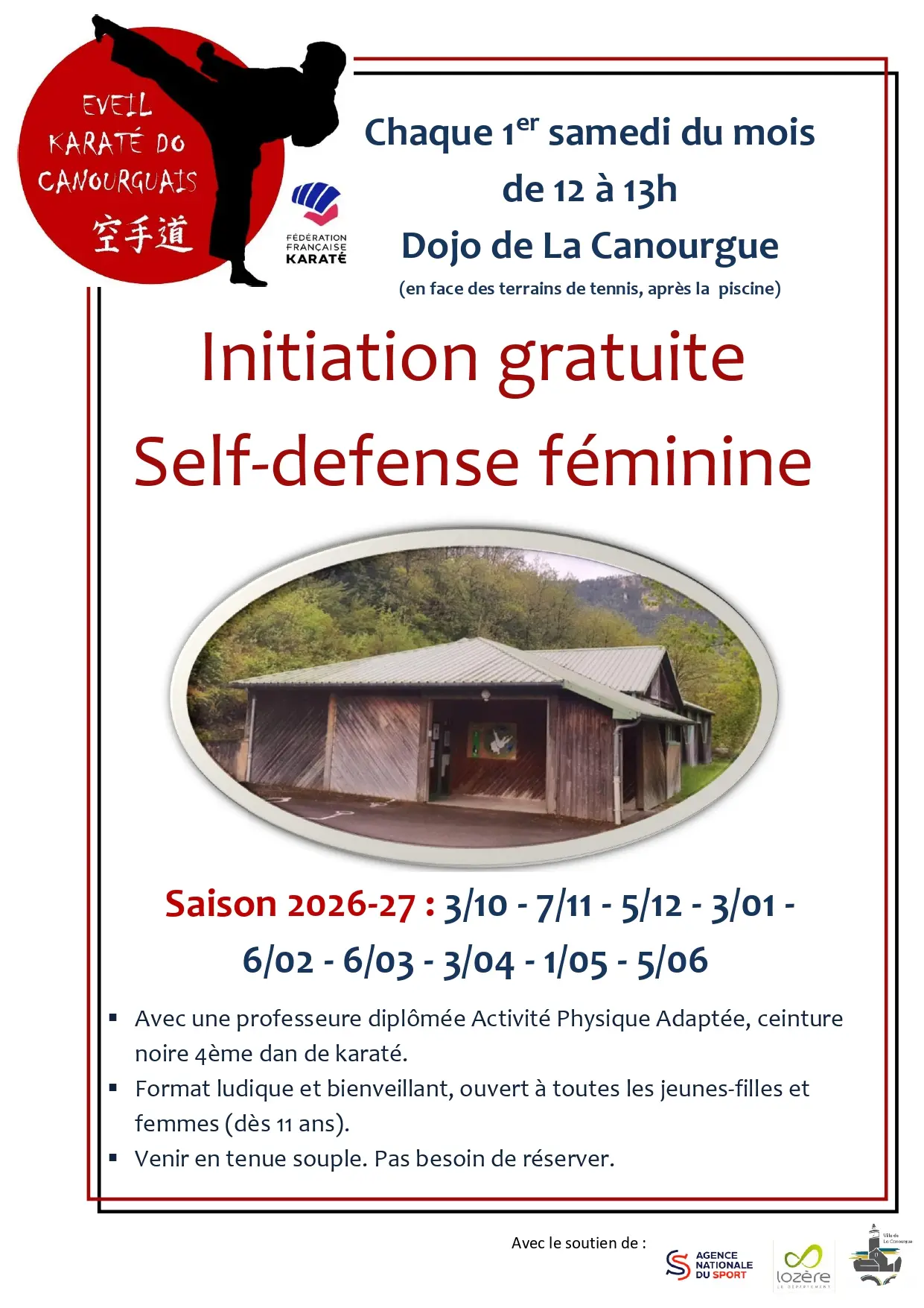 SEFL DEFENSE LA CANOURGUE 2026