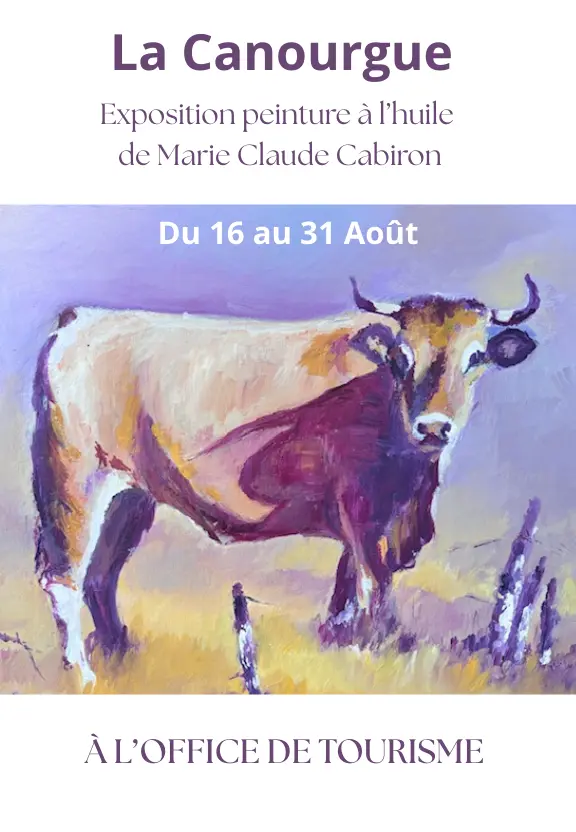Exposiion à l'office de La Canourgue : Marie Claude Cabiron