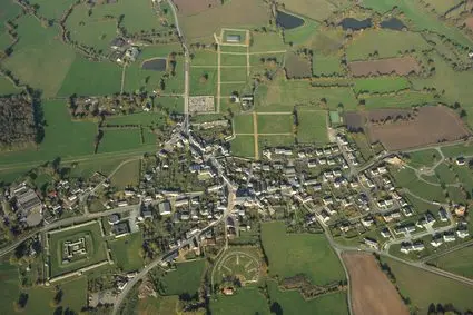 Jublains vu d'en haut